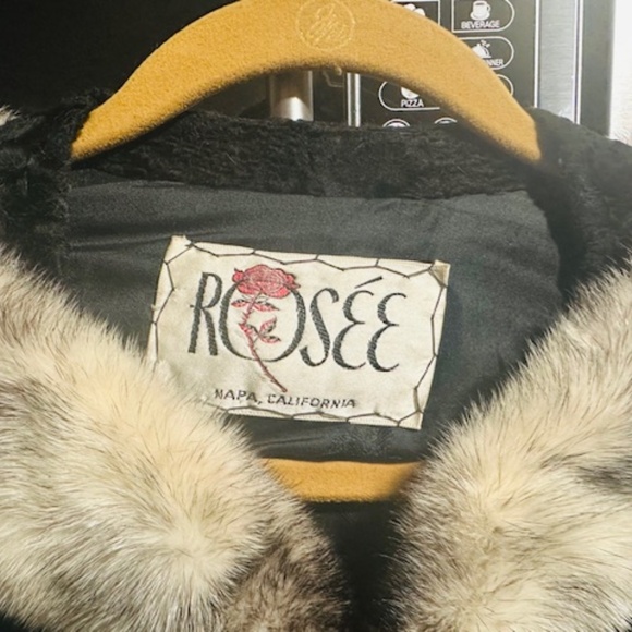 Rosee Colorblock Velvet Pattern and Real Mink Fur (M) - Picture 2 of 16